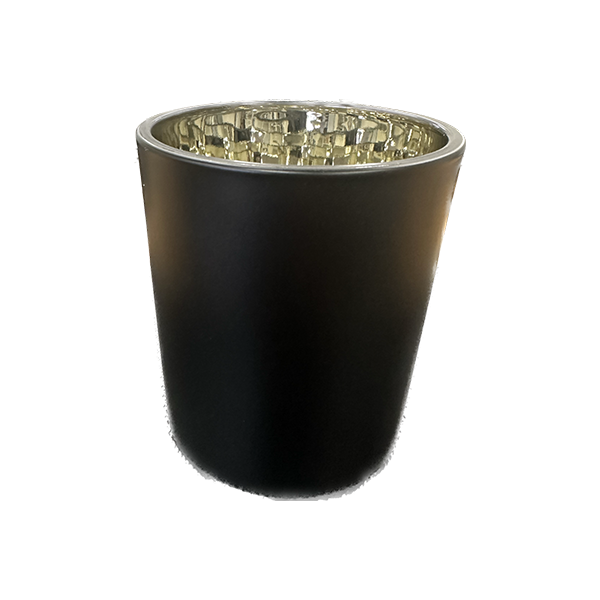 Candela Tumblers - Matt Black / Gold - Large