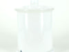  Candela Metro Jars - External Solid White - Knob Lid - Large by Candle Supply sold by Candle Supply