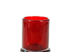  Candela Metro Jars - Transparent Red - No Lid - Small by Candle Supply sold by Candle Supply