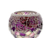Mosaic - Dark & Light Purple Kaleidoscope Crackle - Medium