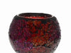 Mosaic - Red Reflections Crackle - Medium