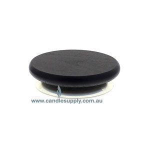  Candela Metro Lids - Blackwood - Medium by Candle Supply sold by Candle Supply