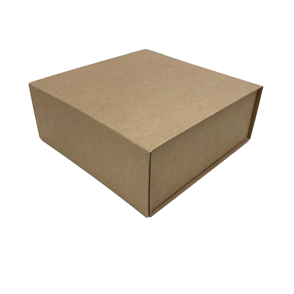 Hamper Gift Box – Small Square 260mm x 260mm – Kraft