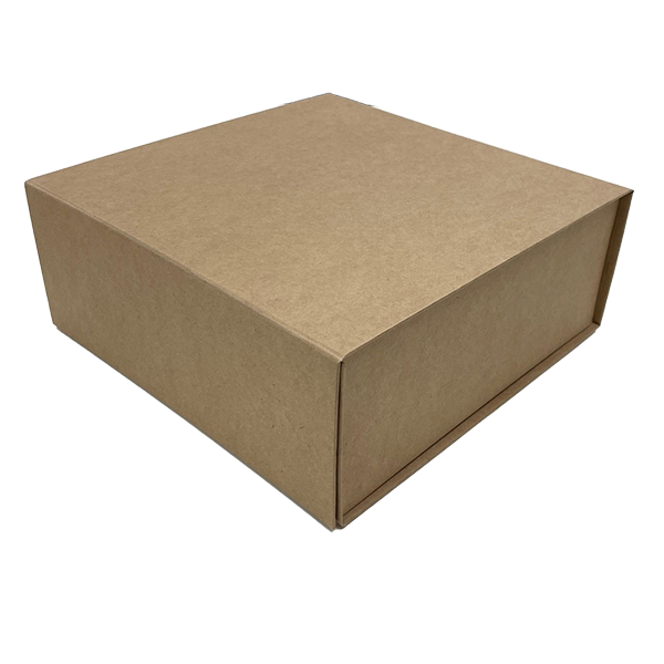 Hamper Gift Box – Medium Square 300mm x 300mm – Kraft
