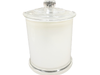  Candela Metro Jars - Opaque White - Knob Lid - Large by Candle Supply sold by Candle Supply