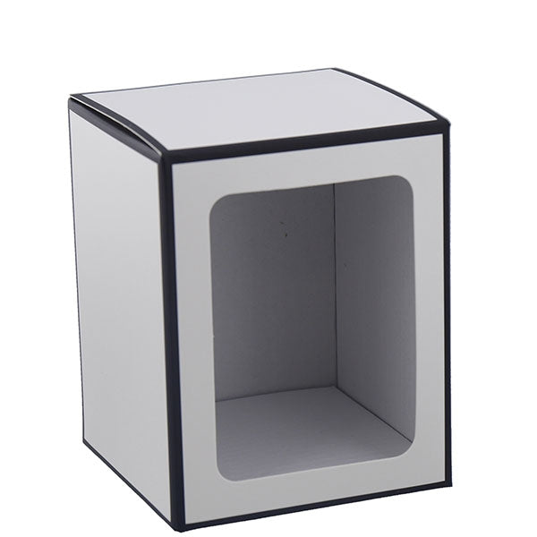 Candela Tumbler - Gift Box - Large - WHITE/BLACK - WINDOW