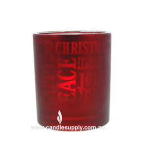 Candela Tumblers - XMAS - Red Frost - Large