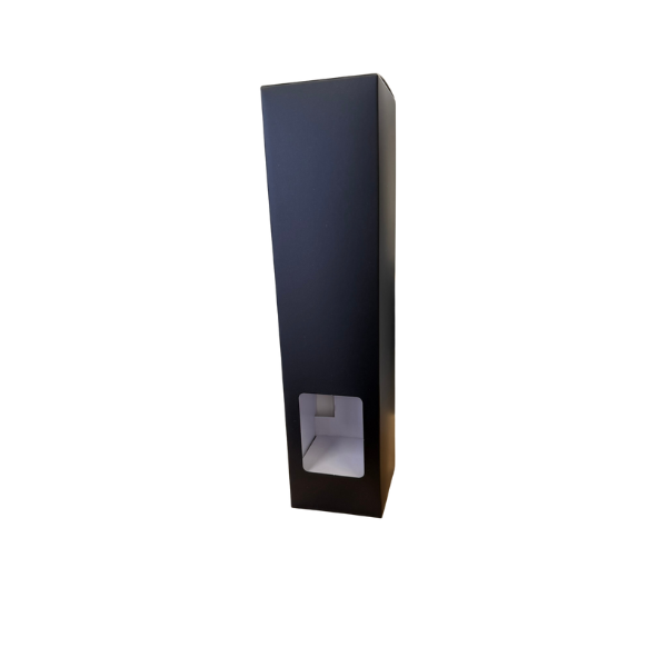 Diffuser 125ml - Gift Box - BLACK - WINDOW - 350mm High