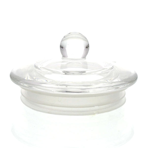 Candela Metro Lids - Clear Glass - Knob - Large