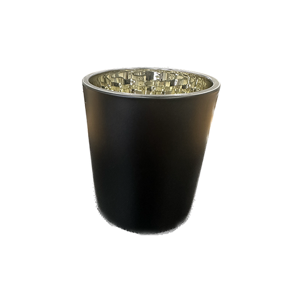 Candela Tumblers - Matt Black / Gold - Medium