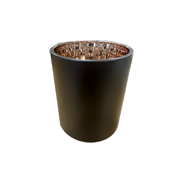 Candela Tumblers - Matt Black / Rose Gold - Medium