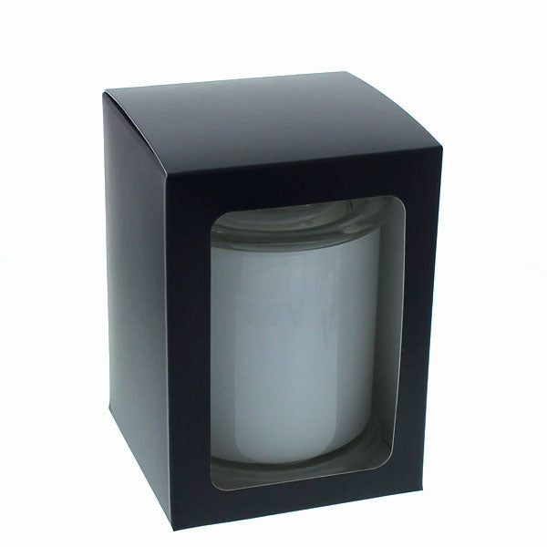 Candela Metro - KNOB Lid - Gift Box - X-Large - BLACK - WINDOW