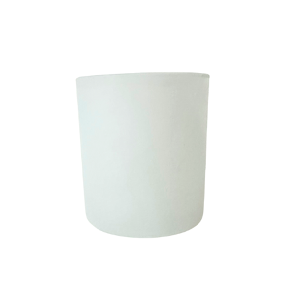 Candela Tumblers - Matt White Exterior - X-Large - Old Pain Finish