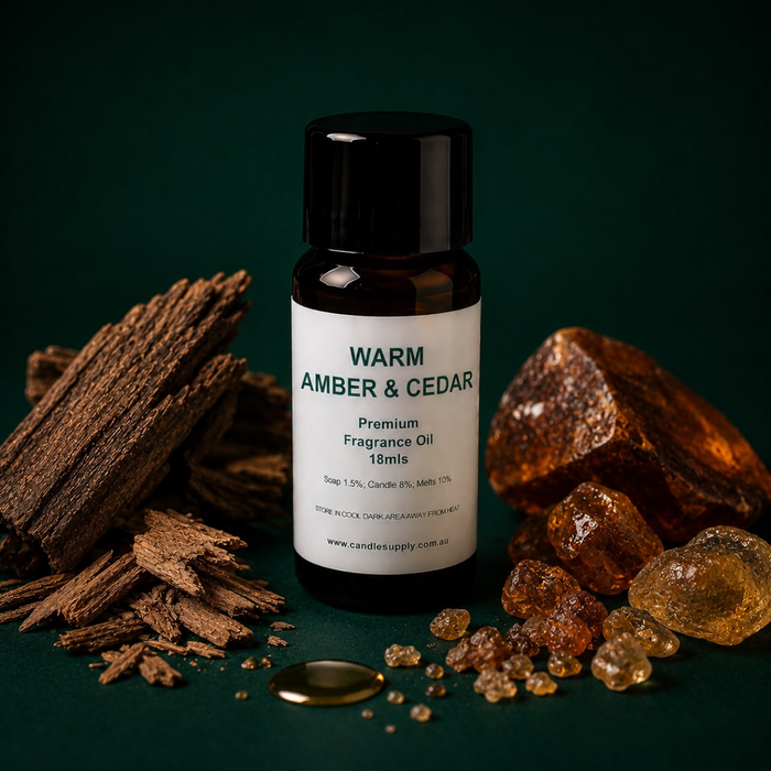 Warm Amber & Cedar - Fragrance Oil