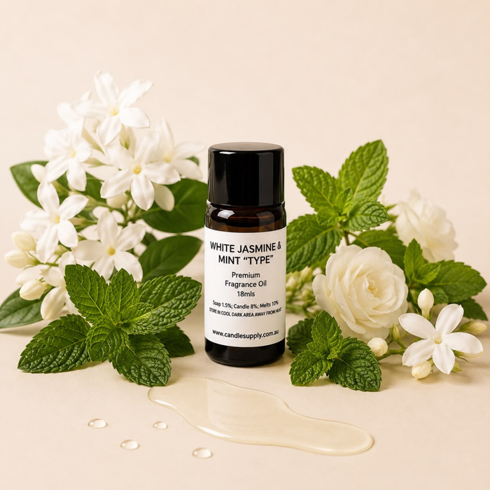 White Jasmine & Mint 'Type' - Fragrance Oil