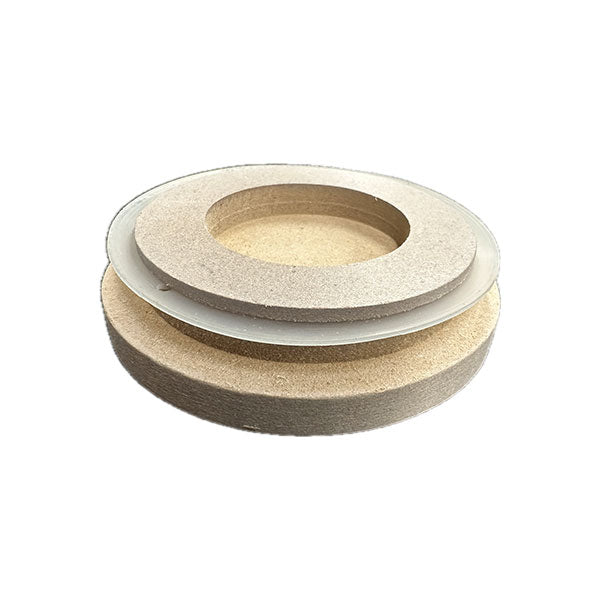 Candela Tumbler Lids - White Washed - Medium