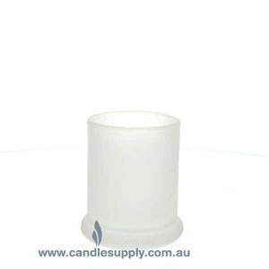 Candela Metro Jars - Frosted Glass - No Lid - Small