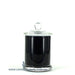 Candela Metro Jars - Opaque Black - Knob Lid - Small