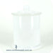  Candela Metro Jars - External Solid White - Knob Lid - Large by Candle Supply sold by Candle Supply