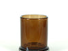  Candela Metro Jars - Amber - No Lid - Small by Candle Supply sold by Candle Supply
