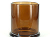  Candela Metro Jars - Amber - No Lid - Large by Candle Supply sold by Candle Supply