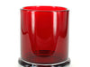  Candela Metro Jars - Transparent Red - No Lid - Large by Candle Supply sold by Candle Supply