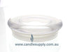 Candela Metro Lids - Clear Glass - Flat - Medium