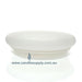  Candela Metro Lids - Frosted Glass - Flat - Large by Candle Supply sold by Candle Supply
