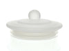  Candela Metro Lids - Frosted Glass - Knob - Medium by Candle Supply sold by Candle Supply