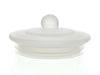  Candela Metro Lids - Frosted Glass - Knob - Medium by Candle Supply sold by Candle Supply