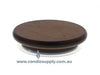  Candela Metro Lids - Dark Walnut - Large by Candle Supply sold by Candle Supply