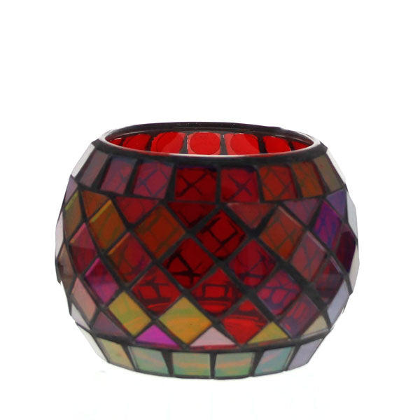 Mosaic - Red Diamond - Medium — Candle Supply