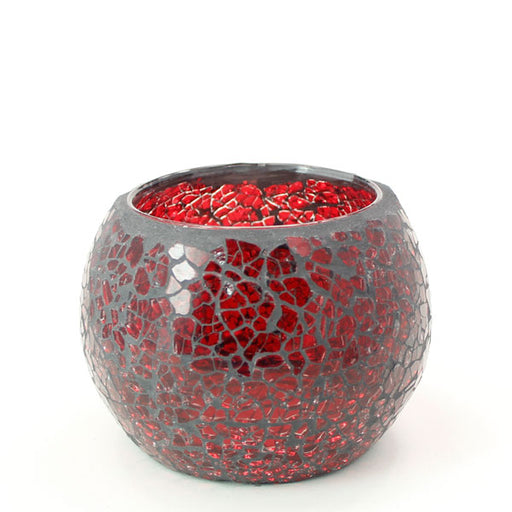 Mosaic - Red Crackle - Medium