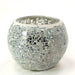 Mosaic - Silver Crackle - Large