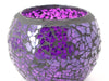 Mosaic - Dark Purple Crackle - Large