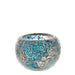 Mosaic - Soft Blue & Pink Crackle - Small