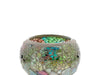 Mosaic - Emerald Green & Pink Kaleidoscope Crackle - Small