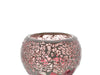 Mosaic - Powder Pink Kaleidoscope Crackle - Small