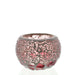 Mosaic - Powder Pink Kaleidoscope Crackle - Small