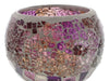 Mosaic - Dark & Light Purple Kaleidoscope Crackle - Large