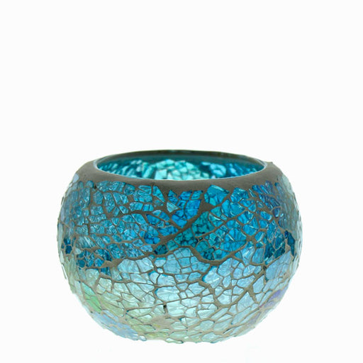 Mosaic - Aqua Azure Crackle - Small