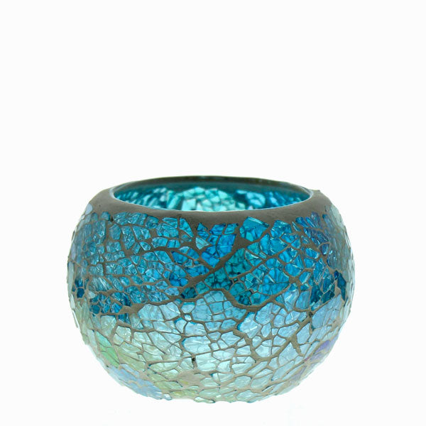 Mosaic - Aqua Azure Crackle - Small