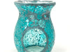 Mosaic - Turquoise Crackle - Tealight Burners