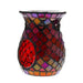 Mosaic - Red Diamond - Tealight Burners