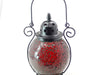 Mosaic - Red Crackle - Tealight Lanterns