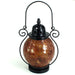 Mosaic - Amber Crackle - Tealight Lanterns