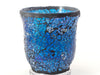 Mosaic - Blue-Silver Crackle - Hurricane - Large