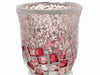 Mosaic - Powder Pink Kaleidoscope Crackle - Hurricane - Large