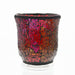 Mosaic - Red Reflections Crackle - Hurricane - Large