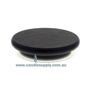  Candela Metro Lids - Blackwood - Large by Candle Supply sold by Candle Supply